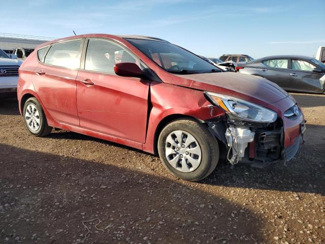 KMHCT5AE7HU365738 - 2017 HYUNDAI ACCENT SE RED photo 4