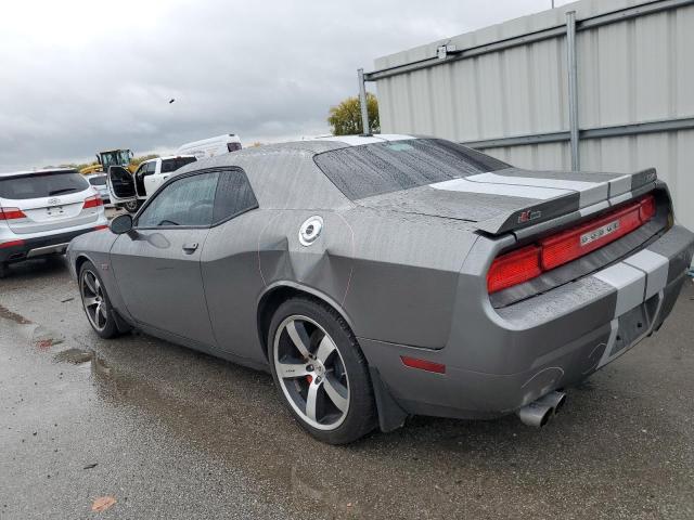 2C3CDYCJ7CH127644 - 2012 DODGE CHALLENGER SRT-8 GRAY photo 2