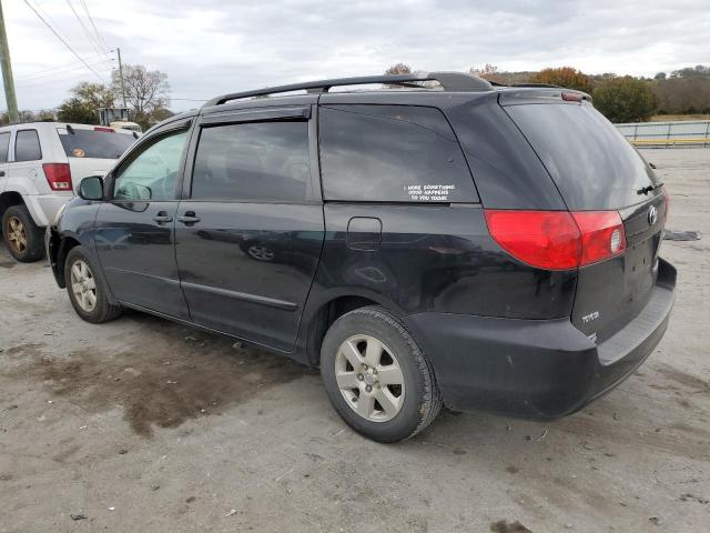 5TDZK23CX9S226334 - 2009 TOYOTA SIENNA CE BLACK photo 2