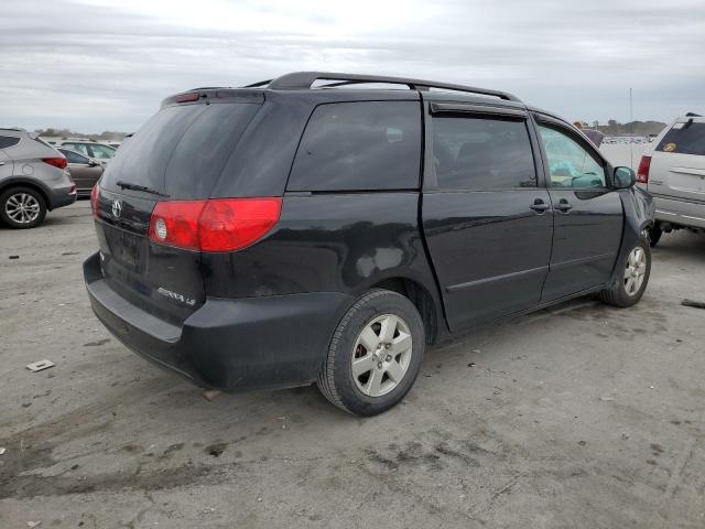 5TDZK23CX9S226334 - 2009 TOYOTA SIENNA CE BLACK photo 3