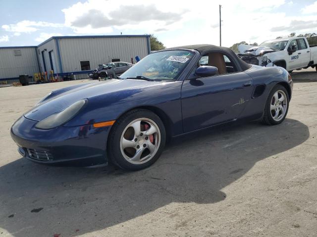 WP0CB29891U664626 - 2001 PORSCHE BOXSTER S BLUE photo 1