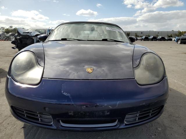 WP0CB29891U664626 - 2001 PORSCHE BOXSTER S BLUE photo 5