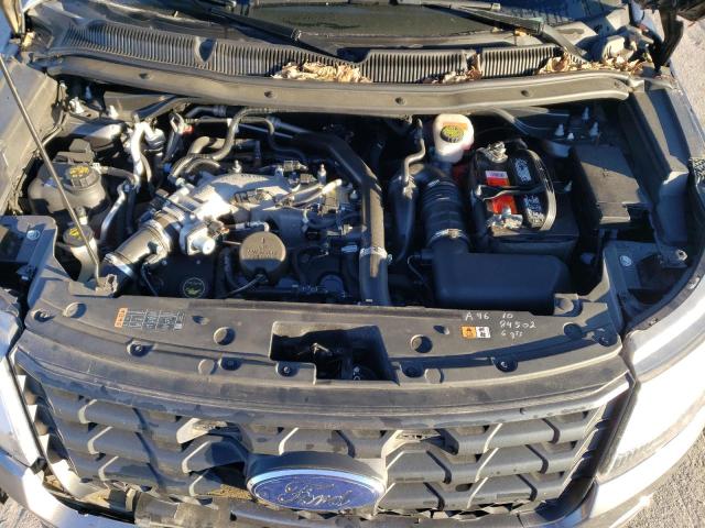 1FM5K8AT1HGC14629 - 2017 FORD EXPLORER POLICE INTERCEPTOR GRAY photo 11
