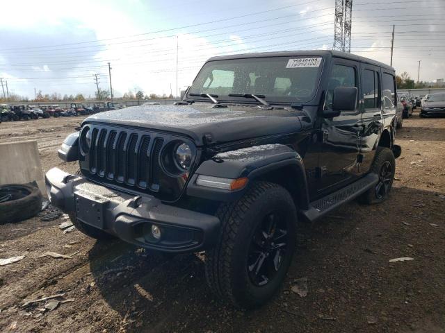 1C4HJXEG3PW666100 - 2023 JEEP WRANGLER SAHARA BLACK photo 1