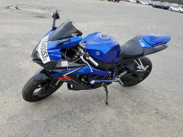 JS1GN7DA872106801 - 2007 SUZUKI GSX-R600 BLUE photo 2