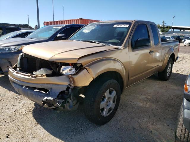 1N6BD06T55C439065 - 2005 NISSAN FRONTIER KING CAB XE BROWN photo 1
