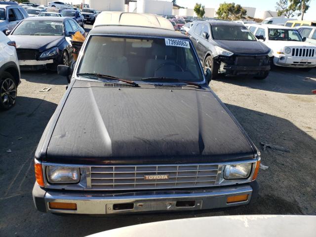 JT4RN56S4G0224302 - 1986 TOYOTA PICKUP XTRACAB RN56 SR5 BLACK photo 5