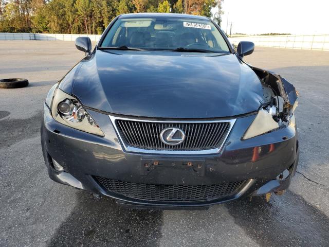 JTHBE262382015329 - 2008 LEXUS IS 350 BLUE photo 5