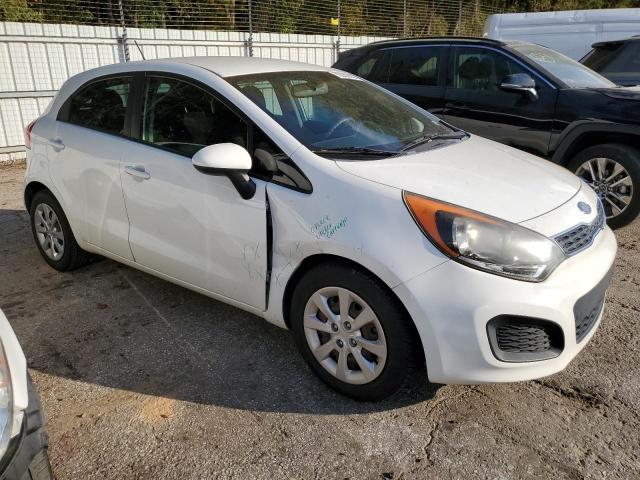 KNADN5A30C6090029 - 2012 KIA RIO EX WHITE photo 4