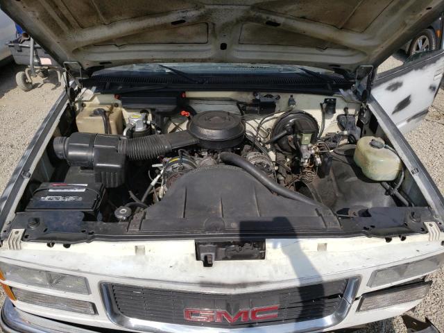 1GTDC14Z4RZ507015 - 1994 GMC SIERRA C1500 WHITE photo 11