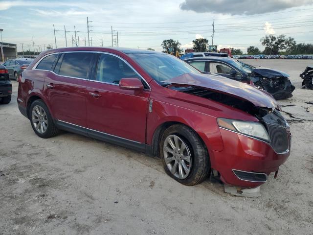 2LMHJ5AT5EBL54320 - 2014 LINCOLN MKT RED photo 4