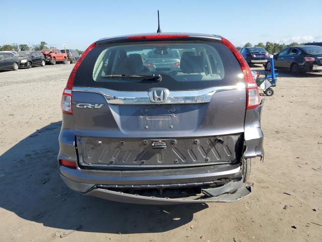 2HKRM3H37FH530408 - 2015 HONDA CR-V LX CHARCOAL photo 6