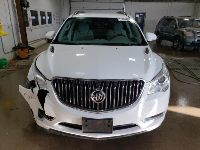 5GAKRAKD4HJ350761 - 2017 BUICK ENCLAVE WHITE photo 5