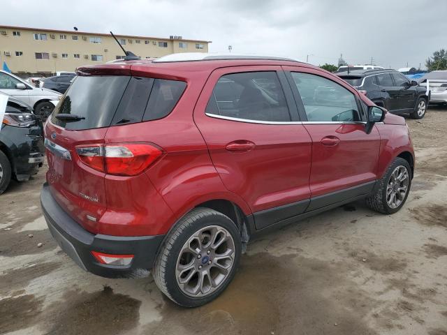 MAJ3P1VE5JC191259 - 2018 FORD ECOSPORT TITANIUM RED photo 3