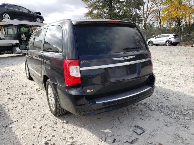 2C4RC1BG7ER357851 - 2014 CHRYSLER TOWN & COU TOURING BLACK photo 2