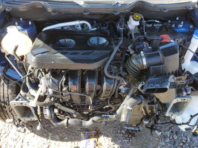 MAJ6P1UL8JC207709 - 2018 FORD ECOSPORT SE BLUE photo 11
