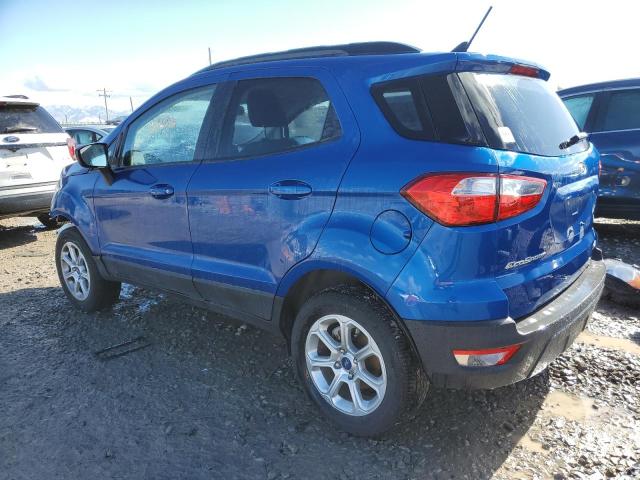 MAJ6P1UL8JC207709 - 2018 FORD ECOSPORT SE BLUE photo 2
