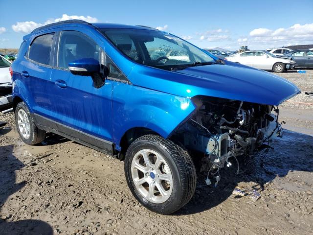 MAJ6P1UL8JC207709 - 2018 FORD ECOSPORT SE BLUE photo 4