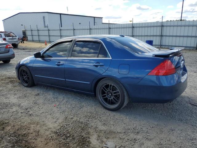 1HGCM65516A039094 - 2006 HONDA ACCORD EX BLUE photo 2