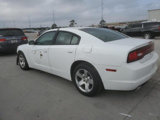 2C3CDXAG3DH523587 - 2013 DODGE CHARGER POLICE WHITE photo 2