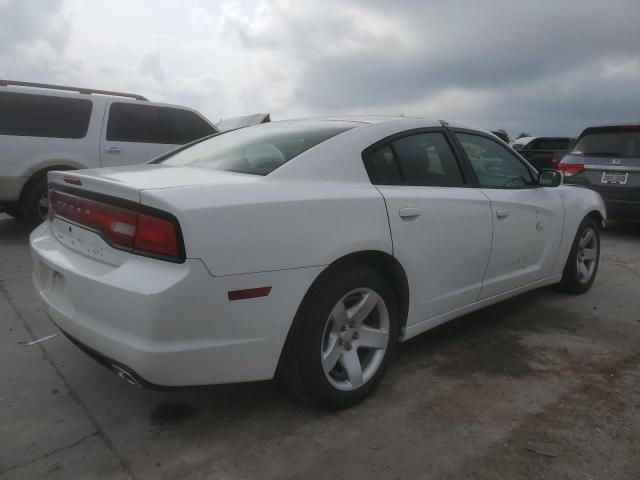 2C3CDXAG3DH523587 - 2013 DODGE CHARGER POLICE WHITE photo 3