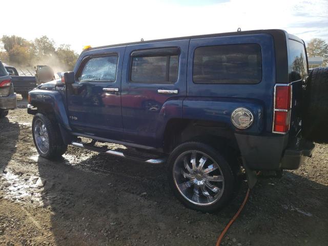 5GTDN136968171017 - 2006 HUMMER H3 BLUE photo 2