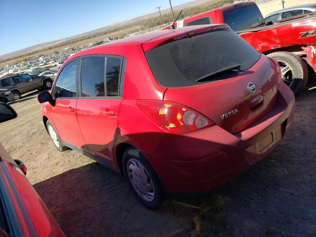 3N1BC13E67L438244 - 2007 NISSAN VERSA S RED photo 2