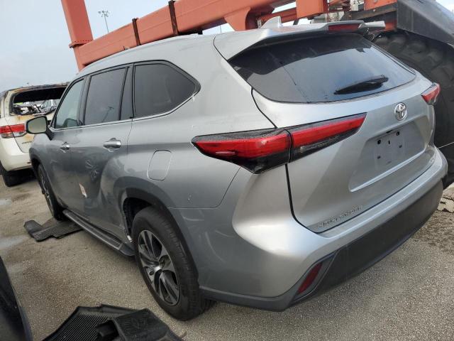 5TDGZRAH2MS053783 - 2021 TOYOTA HIGHLANDER XLE Gümüş foto 2