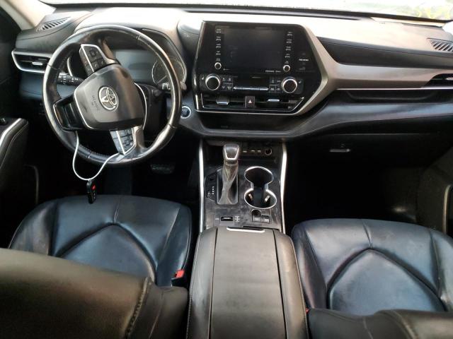5TDGZRAH2MS053783 - 2021 TOYOTA HIGHLANDER XLE Gümüş foto 8
