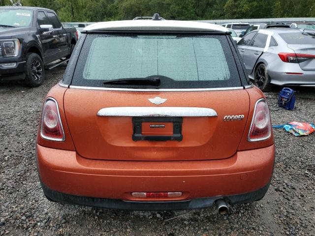 WMWSU3C58DT375173 - 2013 MINI COOPER ORANGE photo 6