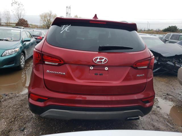 5XYZU3LB9JG554319 - 2018 HYUNDAI SANTA FE S BURGUNDY photo 6