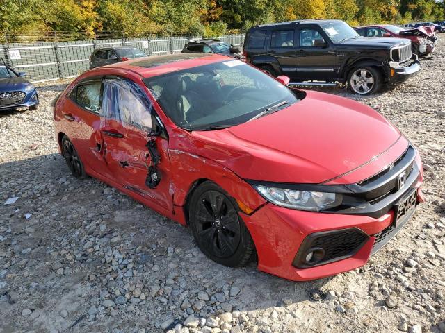 SHHFK7H7XJU412880 - 2018 HONDA CIVIC EXL წითელი ფოტო 4