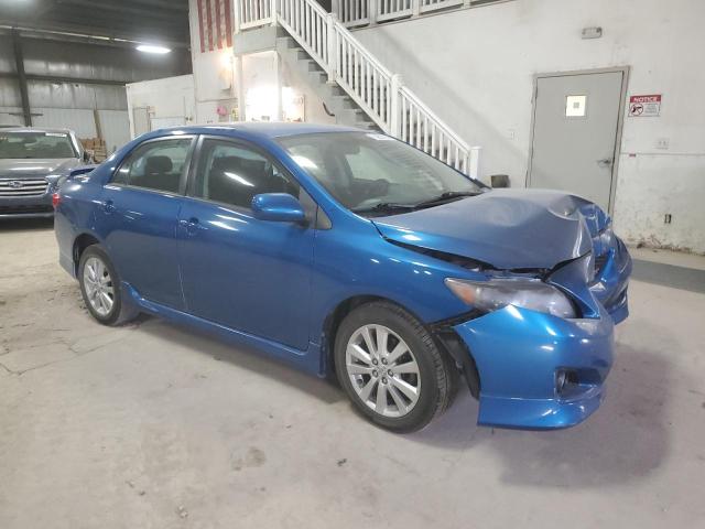 1NXBU40E09Z127610 - 2009 TOYOTA COROLLA BASE BLUE photo 4