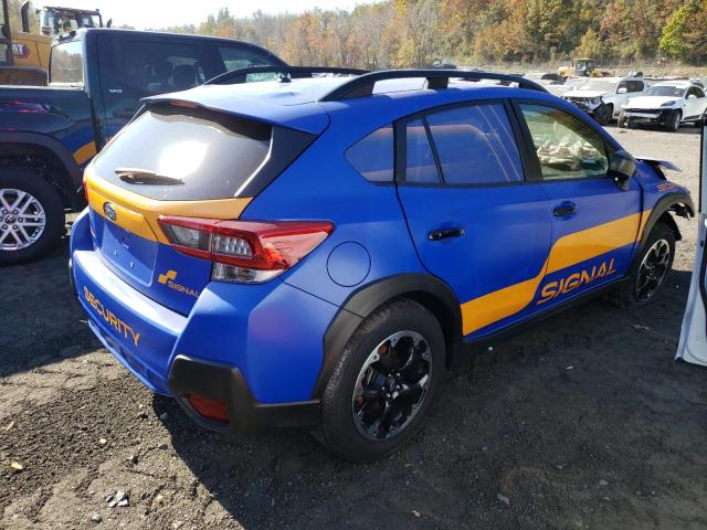 JF2GTABC0PH269938 - 2023 SUBARU CROSSTREK BLUE photo 3