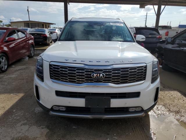 5XYP5DHC5LG049912 - 2020 KIA TELLURIDE SX WHITE photo 5