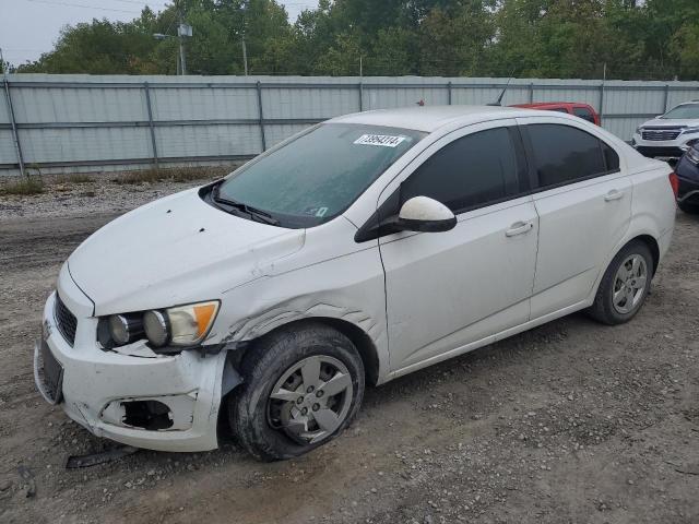1G1JA5SH2E4185260 - 2014 CHEVROLET SONIC LS WHITE photo 1
