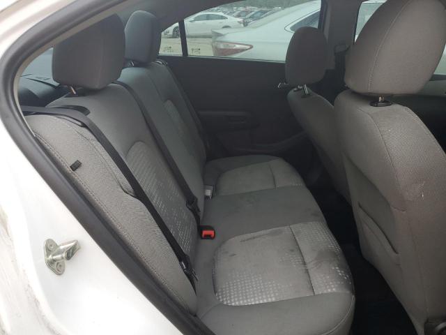 1G1JA5SH2E4185260 - 2014 CHEVROLET SONIC LS WHITE photo 10
