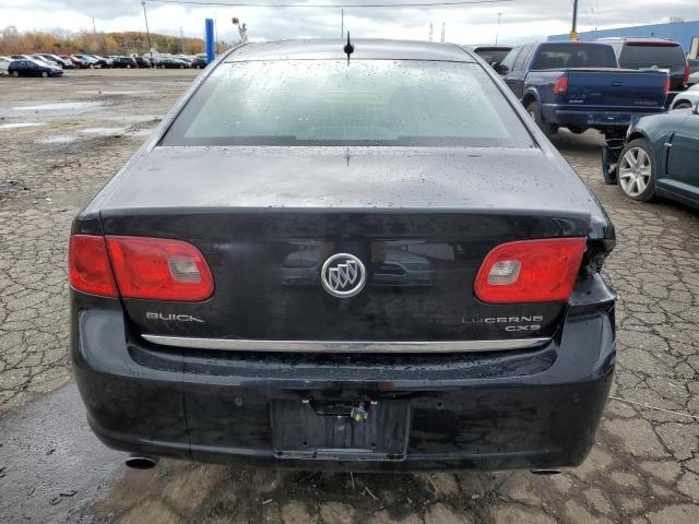 1G4HE57Y08U169335 - 2008 BUICK LUCERNE CXS BLACK photo 6