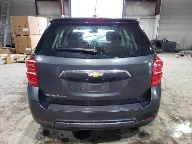 2GNFLEEK2H6264114 - 2017 CHEVROLET EQUINOX LS CHARCOAL photo 6