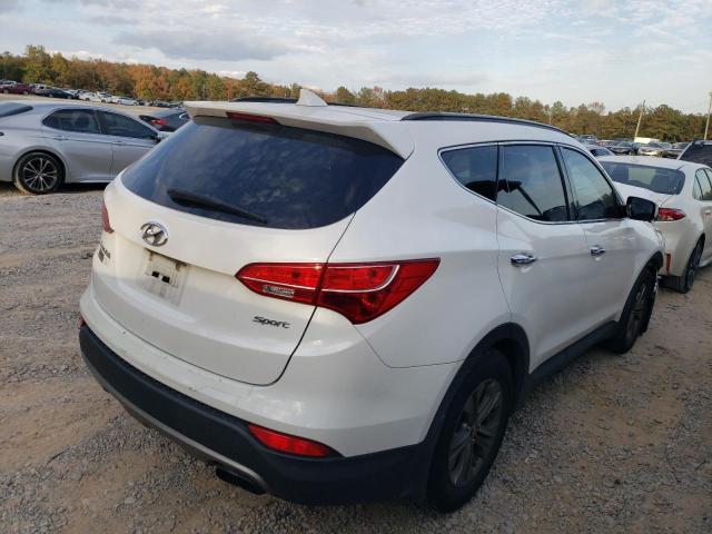 5XYZU3LB3EG142662 - 2014 HYUNDAI SANTA FE WHITE photo 3