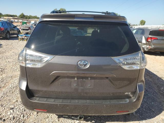 5TDYK3DC5DS371726 - 2013 TOYOTA SIENNA XLE BROWN photo 6