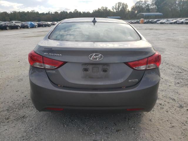 5NPDH4AE5DH215653 - 2013 HYUNDAI ELANTRA GLS GRAY photo 6