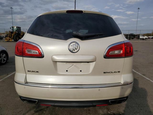 5GAKRCKD7DJ200181 - 2013 BUICK ENCLAVE WHITE photo 6