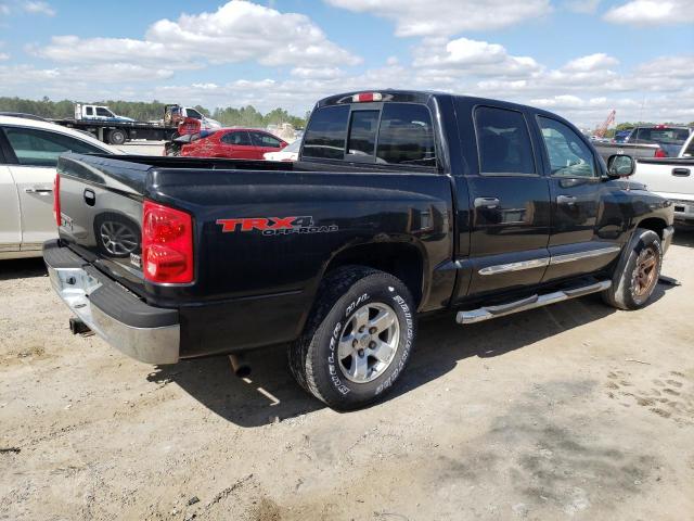 1D7HW58J57S271782 - 2007 DODGE DAKOTA QUAD LARAMIE BLACK photo 3