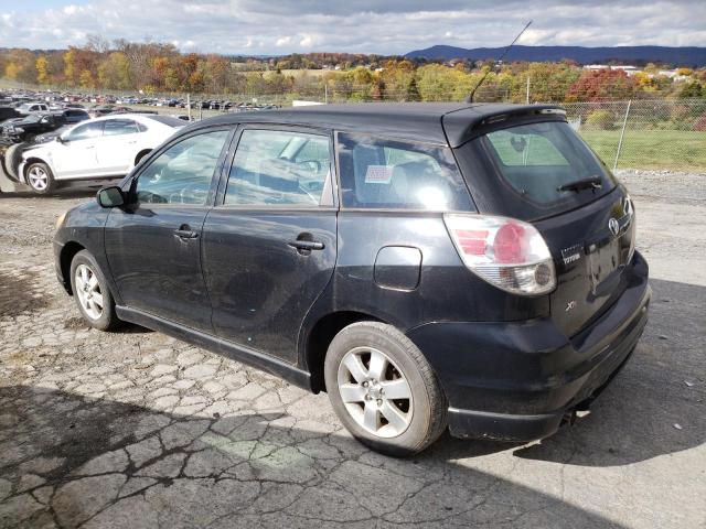 2T1KR30E98C708549 - 2008 TOYOTA COROLLA MA XR BLACK photo 2