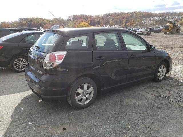 2T1KR30E98C708549 - 2008 TOYOTA COROLLA MA XR BLACK photo 3