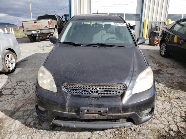 2T1KR30E98C708549 - 2008 TOYOTA COROLLA MA XR BLACK photo 5