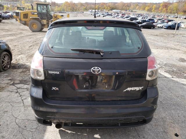 2T1KR30E98C708549 - 2008 TOYOTA COROLLA MA XR BLACK photo 6
