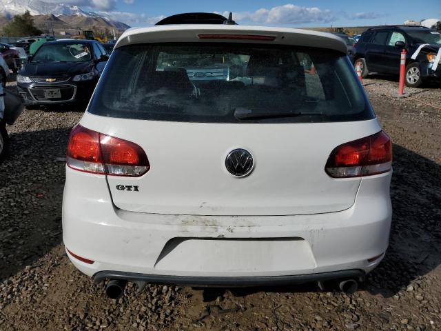 WVWGD7AJ9EW007567 - 2014 VOLKSWAGEN GTI WHITE photo 6