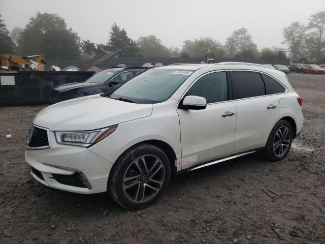 5FRYD4H97HB000770 - 2017 ACURA MDX ADVANCE WHITE photo 13